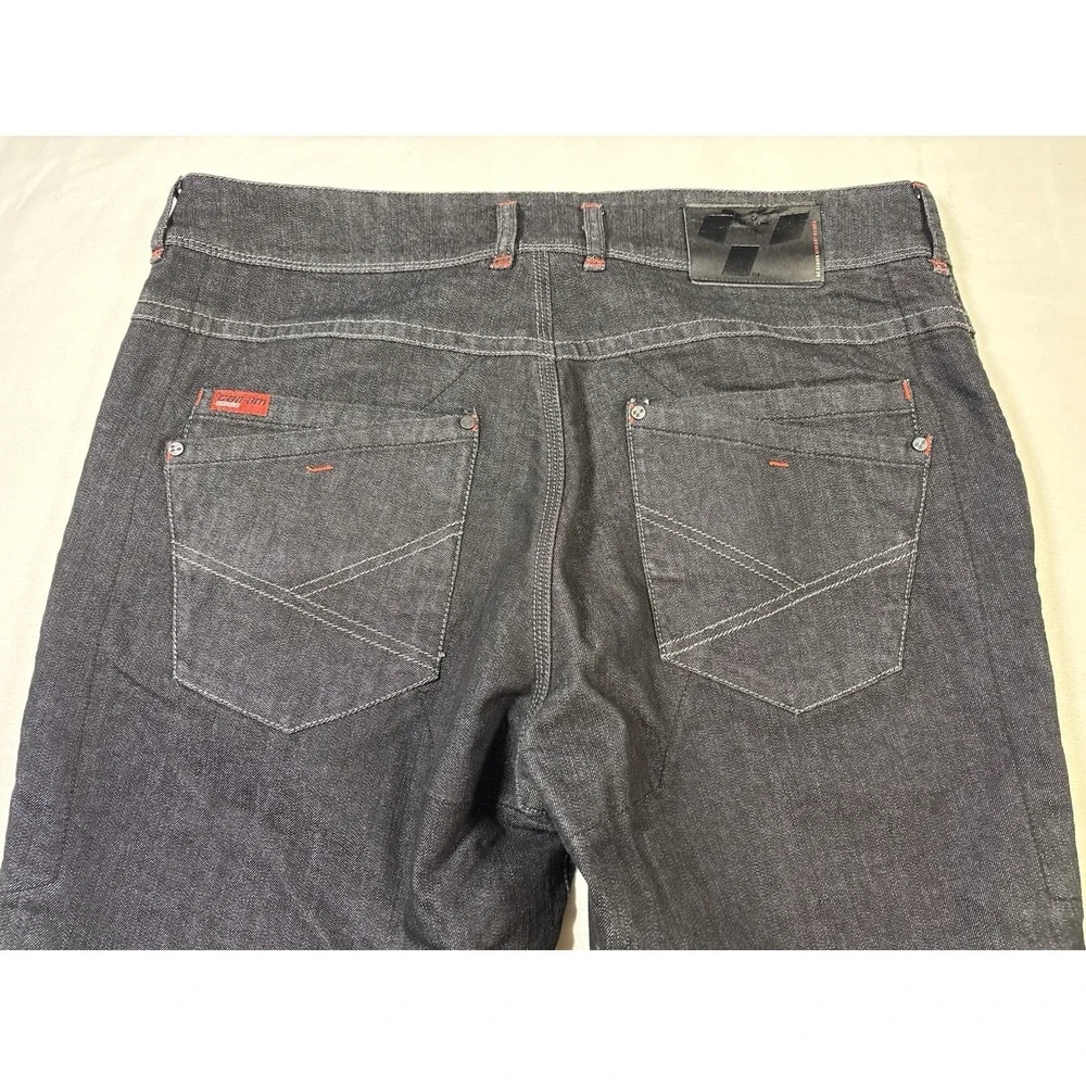 Can-Am Spyder DC Series Black Motorcycle Riding Jeans Mens Size 40 BRP Denim